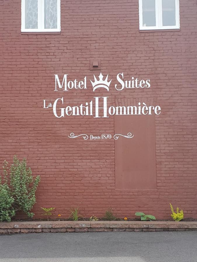 Motel La Gentilhommiere Saint-Siméon Exterior foto