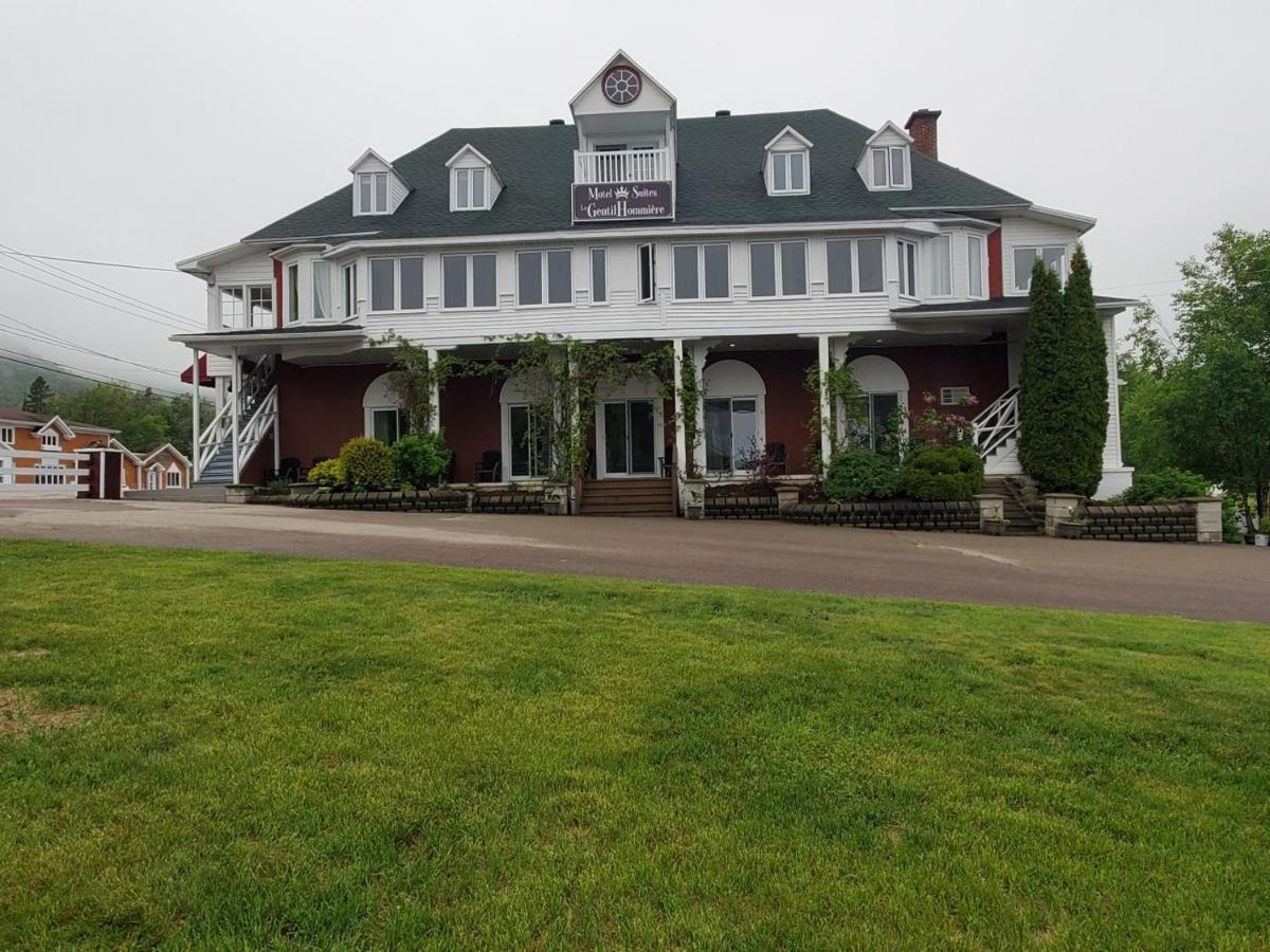 Motel La Gentilhommiere Saint-Siméon Exterior foto